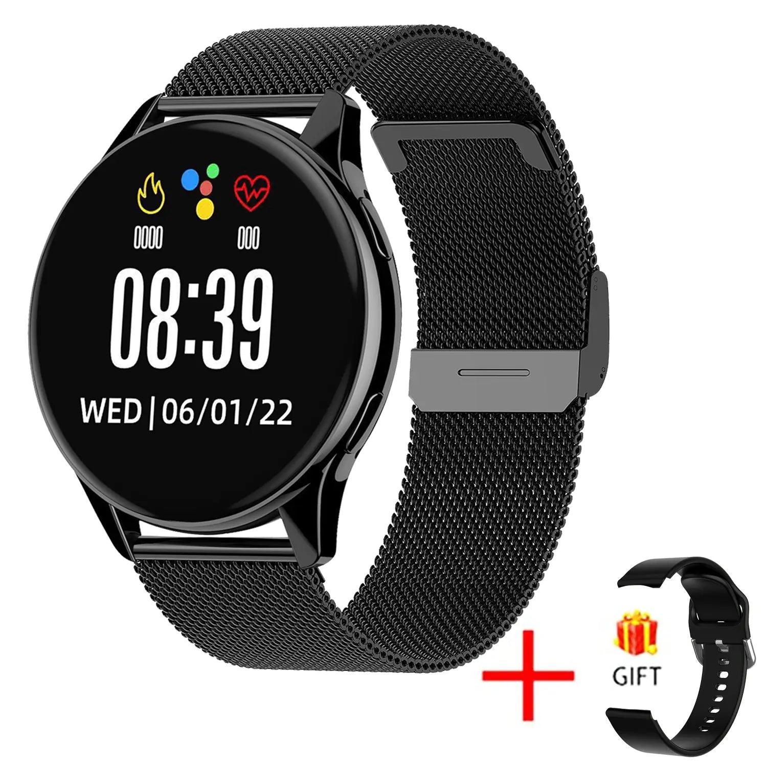 Smartwatch with Health Monitoring and Bluetooth Calls