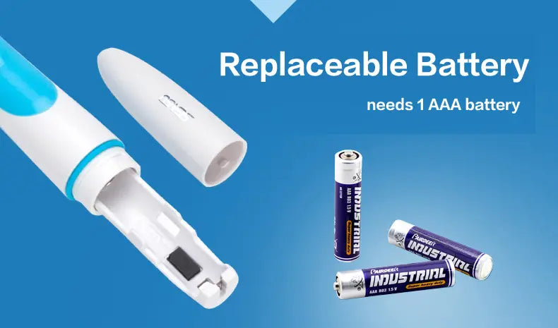 Electric Toothbrush C6 with 2 Soft Brush Heads