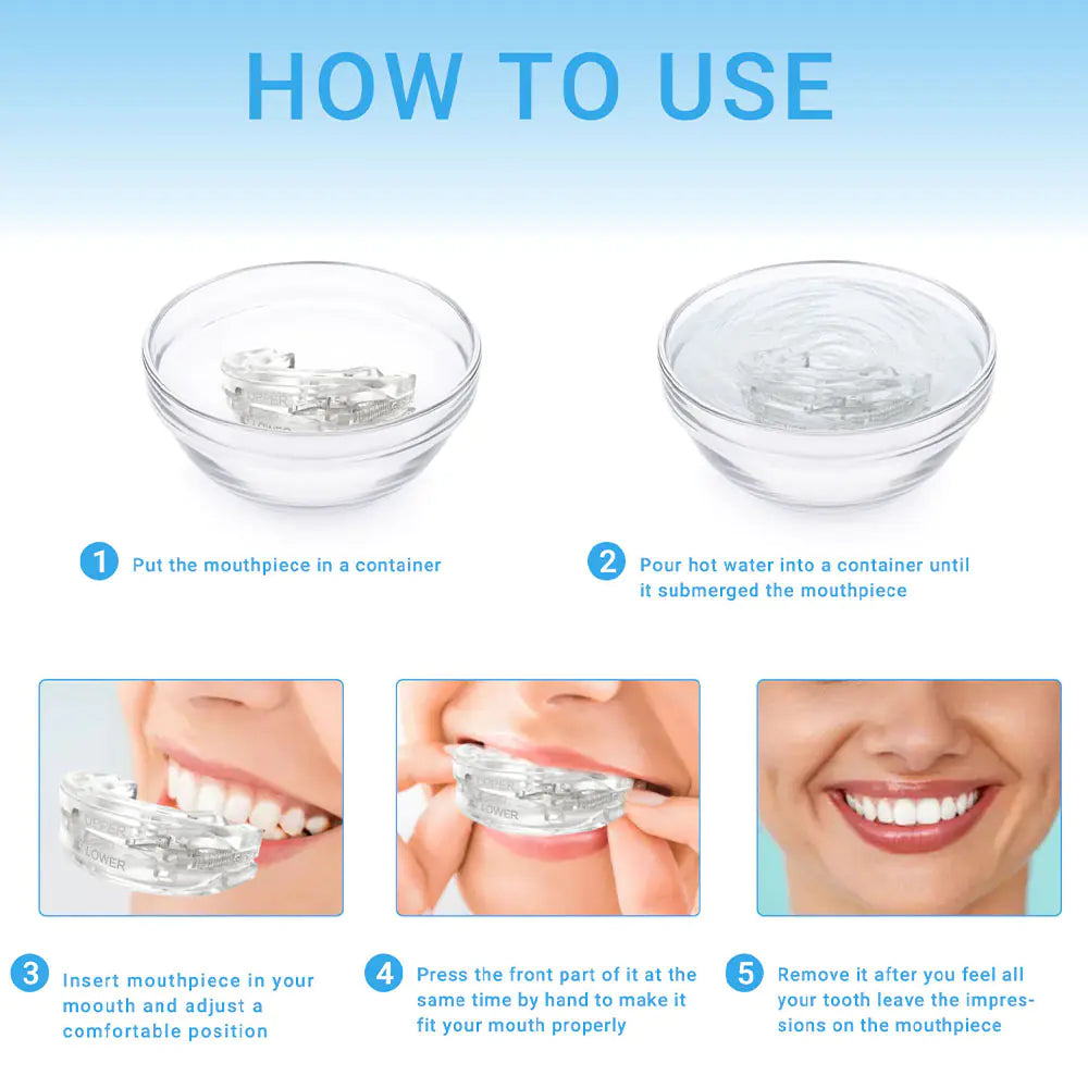 Anti-Snoring Mouth Guard for Bruxism and Sleep Apnea
